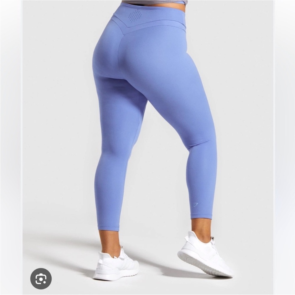 GYMSHARK X Whitney Simmons V1 Blue Leggings - Picture 4 of 15